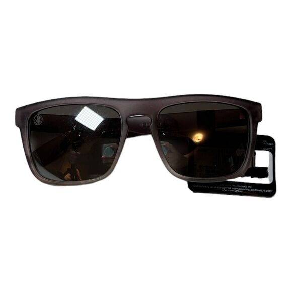 New BGSPT 2022 Body Glove Sport Gray 91 Brown Sunglasses 100% UV Mirrored - Picture 1 of 3